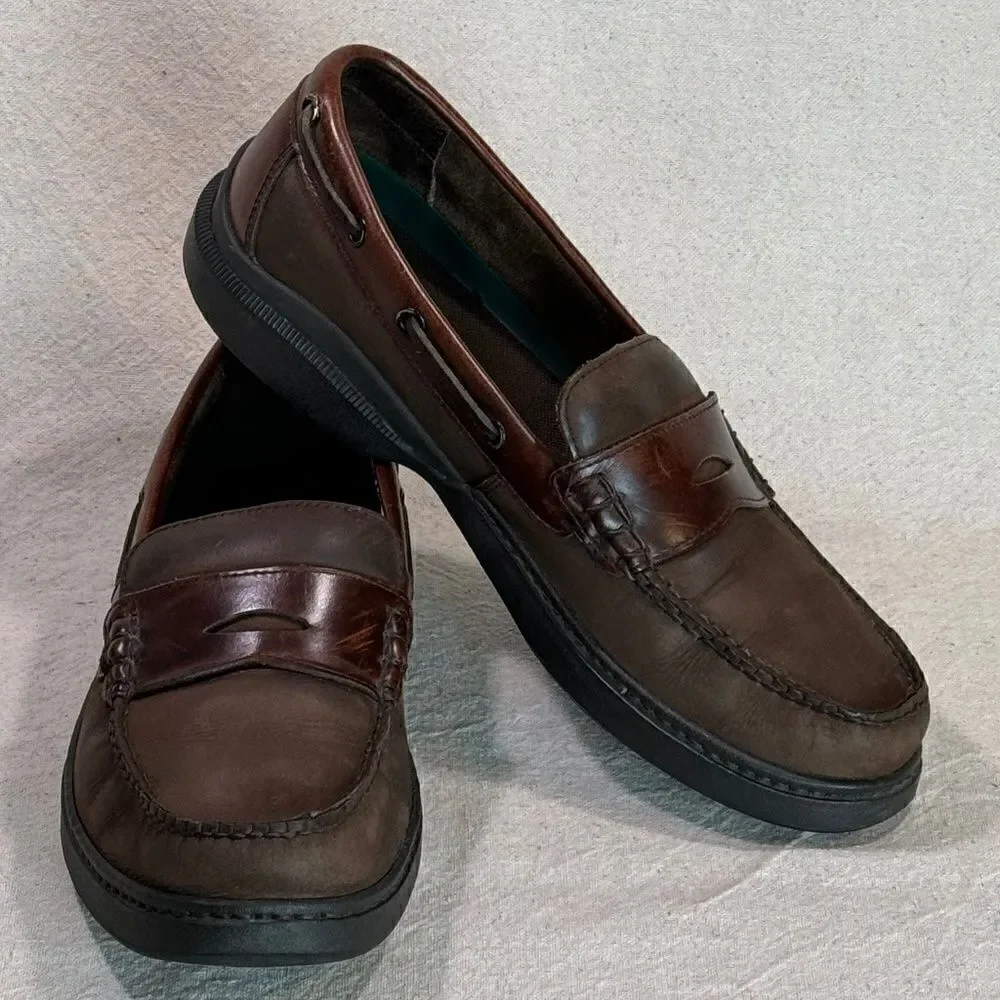 Bass 'Sloop' Penny Loafers Mens Size 10M